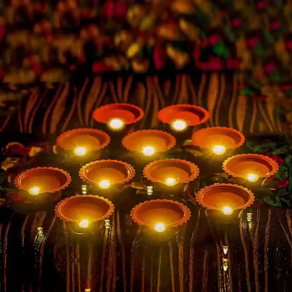 🪔 Reusable Diya Light with Water Sensor